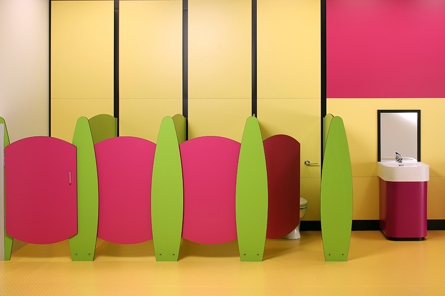 Сантехнические перегородки детские туалетные кабины Архидекс Дизайн